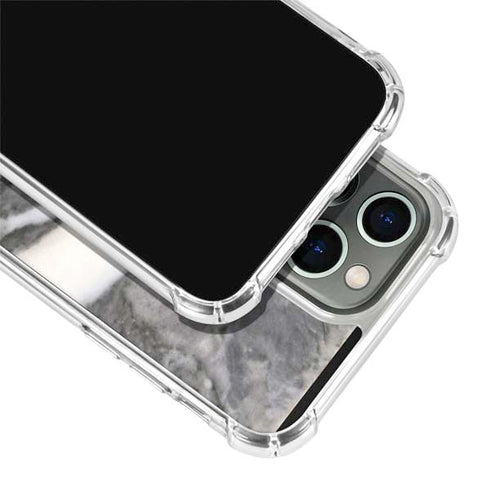 Grey Marbling iPhone 13 Pro Max Clear Case